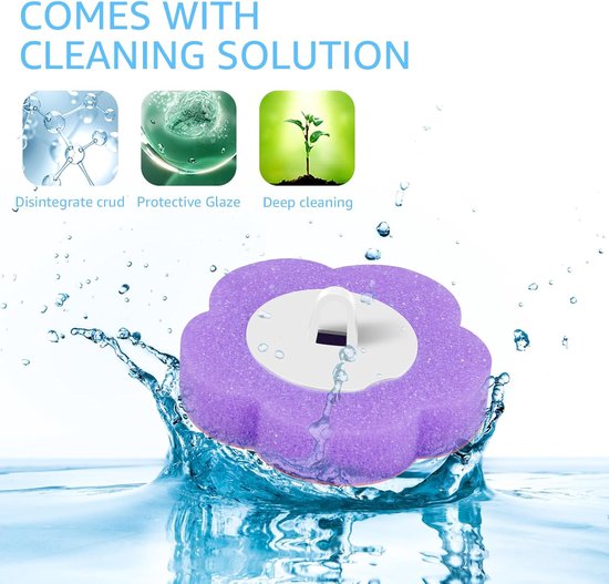 36 Piece Toilet Brush Replacement Heads - With Cleaning Solution & Fragrance - 360° Deep Cleaning - For Hard-to-Reach Corners - Image 8