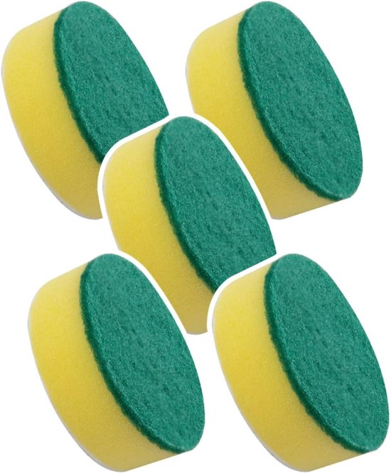 Cleaning sponge - for cordless and cordless floor cleaners - durable scouring pad - ideal for cleaning dishes - removes grease and dirt - Image 1