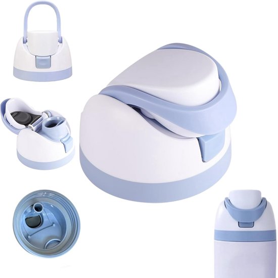 Replacement Lids - One-Push, Non-Leaking Water Bottle Lids - Image 1