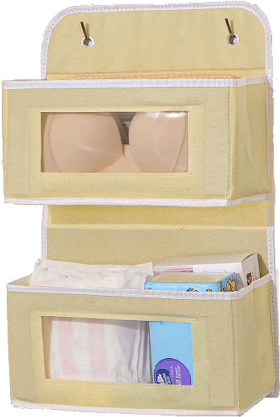Storage Bag - Door Storage Bag - Large Capacity - Multi-Layer - Toys - Miscellaneous - Storage Bag - Student Dorm Storage Rack - 2 Layers - Image 1