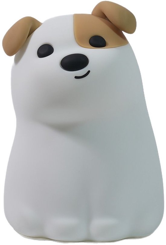 Night Light - Dog Night Light - USB - Touch Dimming - Baby Room/Bedroom Light - Pet/Children's Night Light - Adjustable in Seven Colors - Image 1