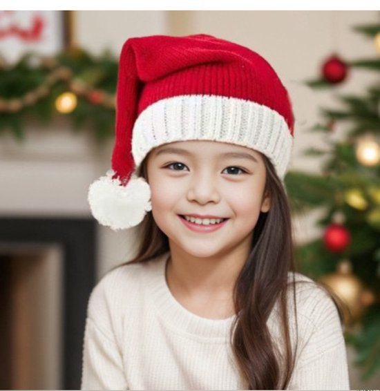 2 Santa Claus Hats - Santa Claus Hats - Hats - Baby Santa Claus Hats - Kids Santa Hats - Christmas Costumes - Santa Claus Hats - Kids Sizes - Image 3