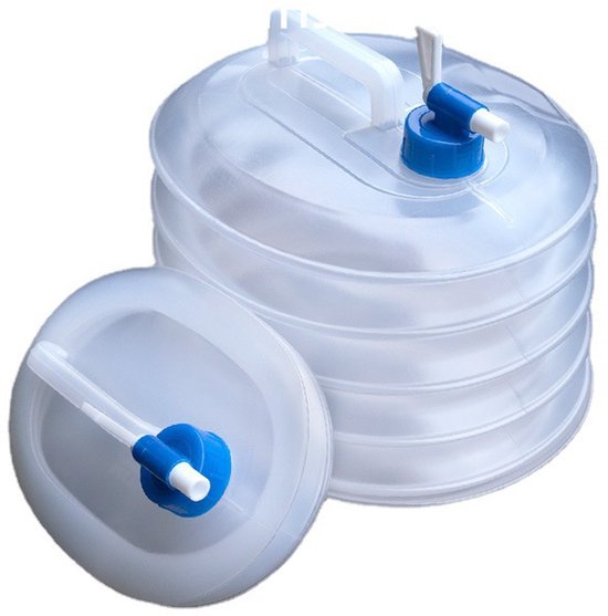 5 Liter Collapsible Water Bucket - Outdoor Picnic/Road Trip - Portable - Large Capacity Water Bucket - Collapsible Portable Water Bucket - Water Bucket - Image 1
