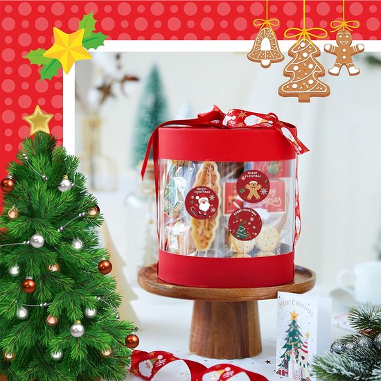 Stickers - 500 sheets - Christmas stickers - Label stickers - Gift stickers - Self-adhesive gift labels, DIY sealing stickers - Image 3