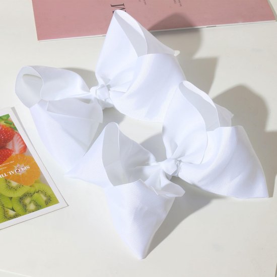 Hair Clips - 10 Pieces - Hair Clips with Bow - Solid Color Hair Clips with Bow - Hair Accessories - Suitable for loose hair, braided hair, parties, Christmas, etc. - Image 3