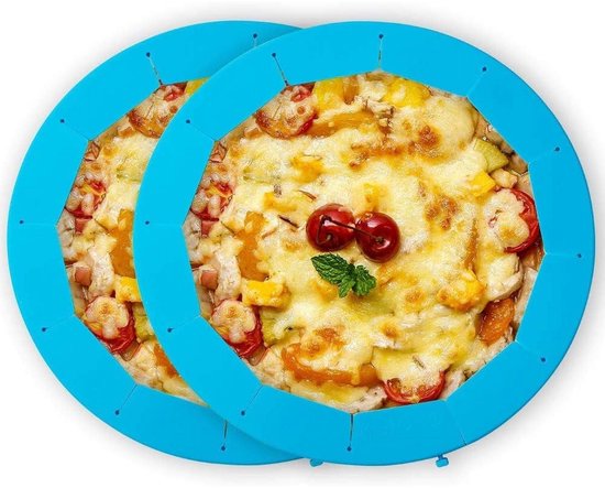 Kitchen Tools - Adjustable Silicone Protective Cover - Pizza & Cake Baking Tools - Kitchen Gadgets - Fits 8