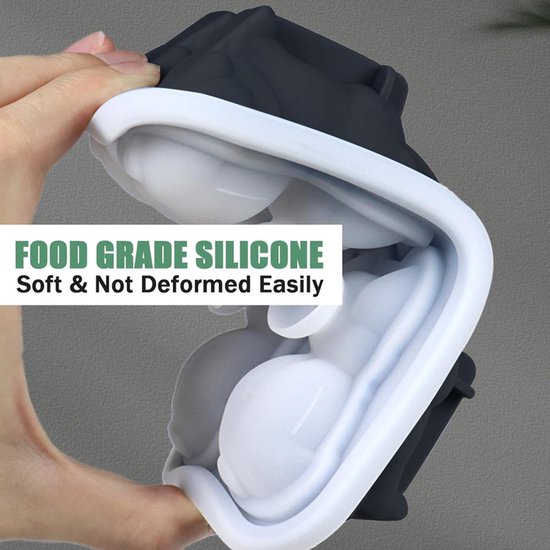 3D French Bulldog Ice Cube Mold - With Integrated Funnel - Cute Dog Shape - Silicone & Easy De-molding - Image 6