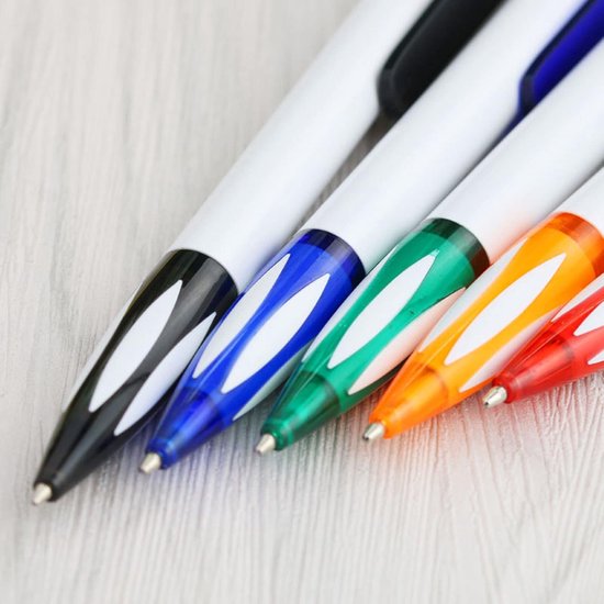5-Pack Football Ballpoint Pens - Retractable & Non-Slip Grip - 1.0mm Black Ink for Smooth Writing - Image 2