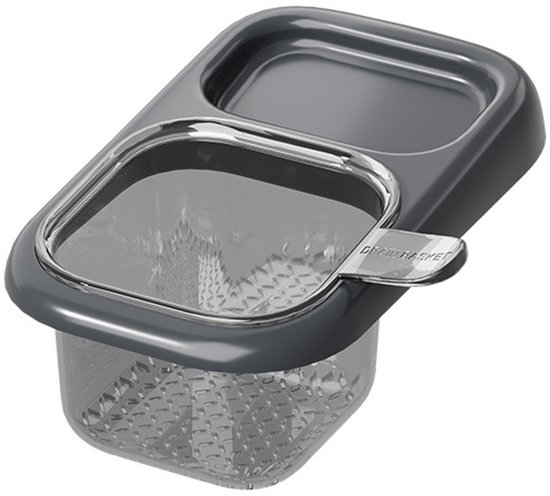 Sink Strainer & Drip Rack - With Suction Cup & Removable Strainer Tray - For Vegetables & Food Waste - Black - Image 1