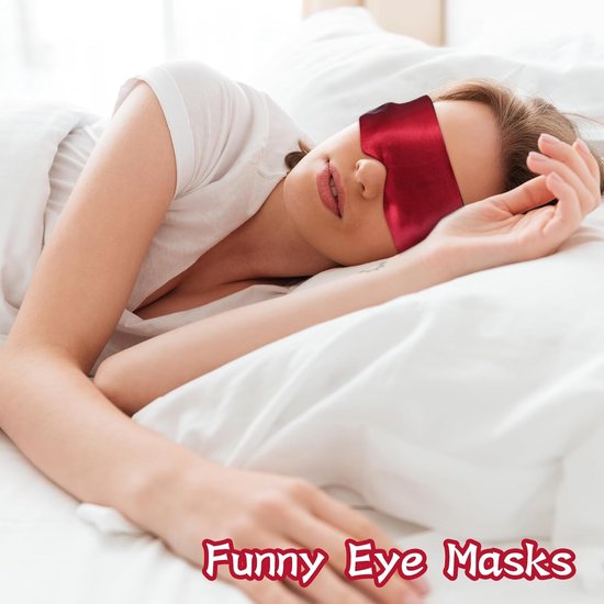 Gaming Eye Mask – 4-Pack – Soft Silk Blackout Eye Mask – V-Shaped Sleep Mask – Adjustable – Ideal for Sleeping, Traveling, Relaxing and Meditation – Suitable for Adults and Couples - Image 6