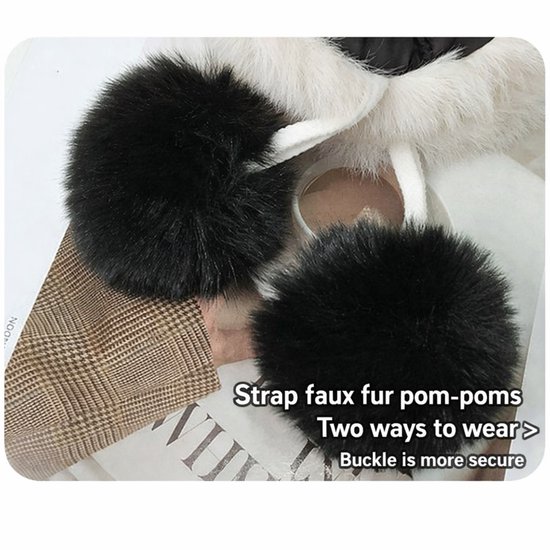 Fleece winter hat - Warm hat with thickened ear flaps - Soft, comfortable and frost-resistant - Stylish winter accessory - Color: Khaki - Image 3
