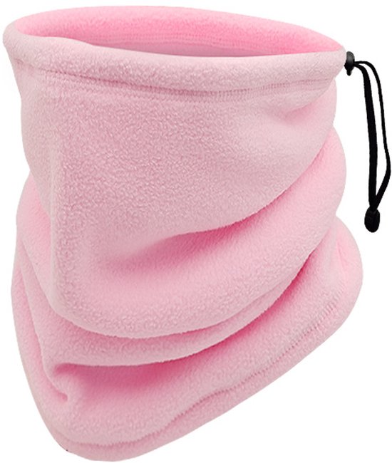 Winter Neck Warmer – Warm Ski Scarf and Face Covering against Cold and Wind – Comfortable and Thermal, Ideal for Skiing, Cycling and Outdoor Activities (Pink) - Image 1