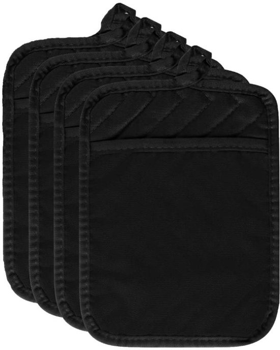 Heat Insulating Mat Set (4 pcs) - Placemats - Coasters - Thick Heat Insulating Gloves - Kitchen Tools for Baking - Image 1