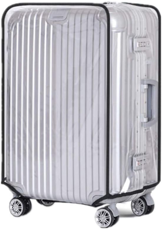 Luggage Cover - Transparent PVC Material - Waterproof and Scratch Resistant - Semi-transparent Luggage Cover - Suitable for Business Travel and Daily Use - 24 - Image 1