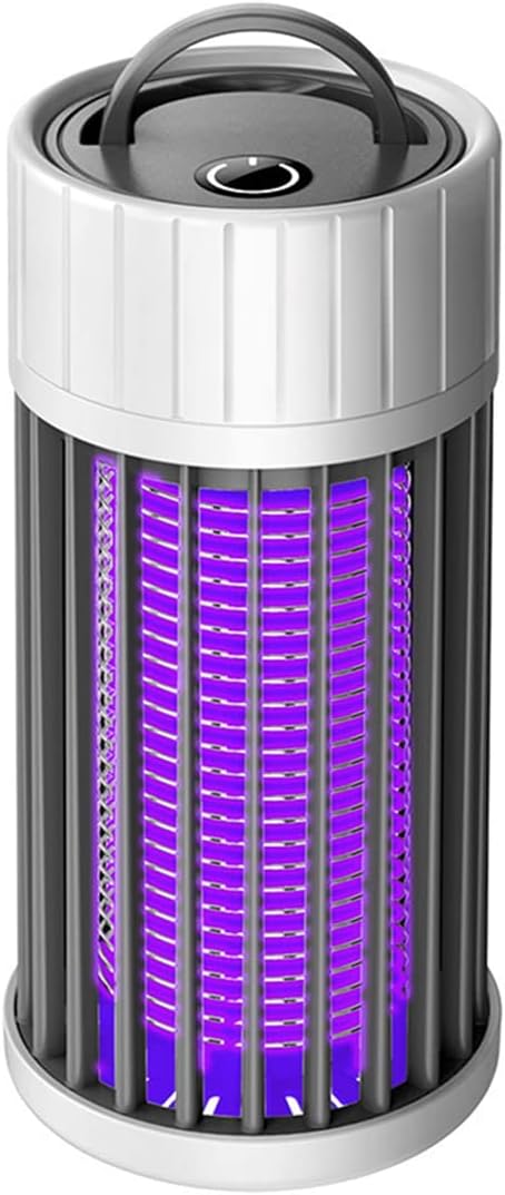 Outdoor Mosquito Trap - Rechargeable with UV Light (365 nm) - Silent and Portable - Can Also Be Used as a Night Light - Image 1