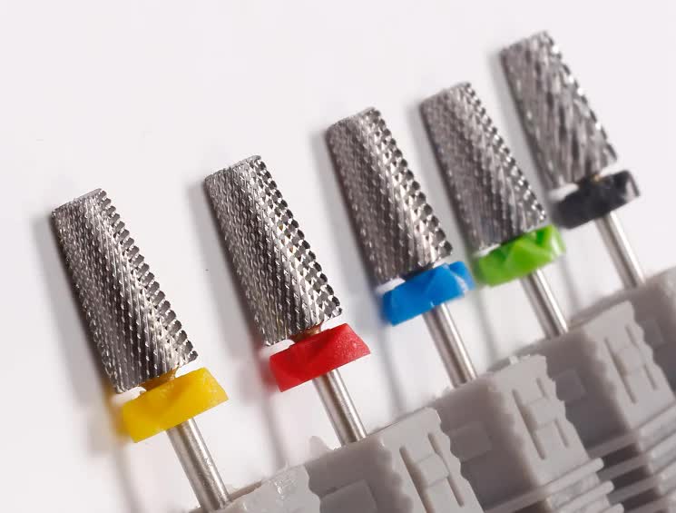 5-in-1 Nail Cutter Bit – Coated Tungsten Grinding Head – for Manicure and Pedicure 1 piece XF - Image 3