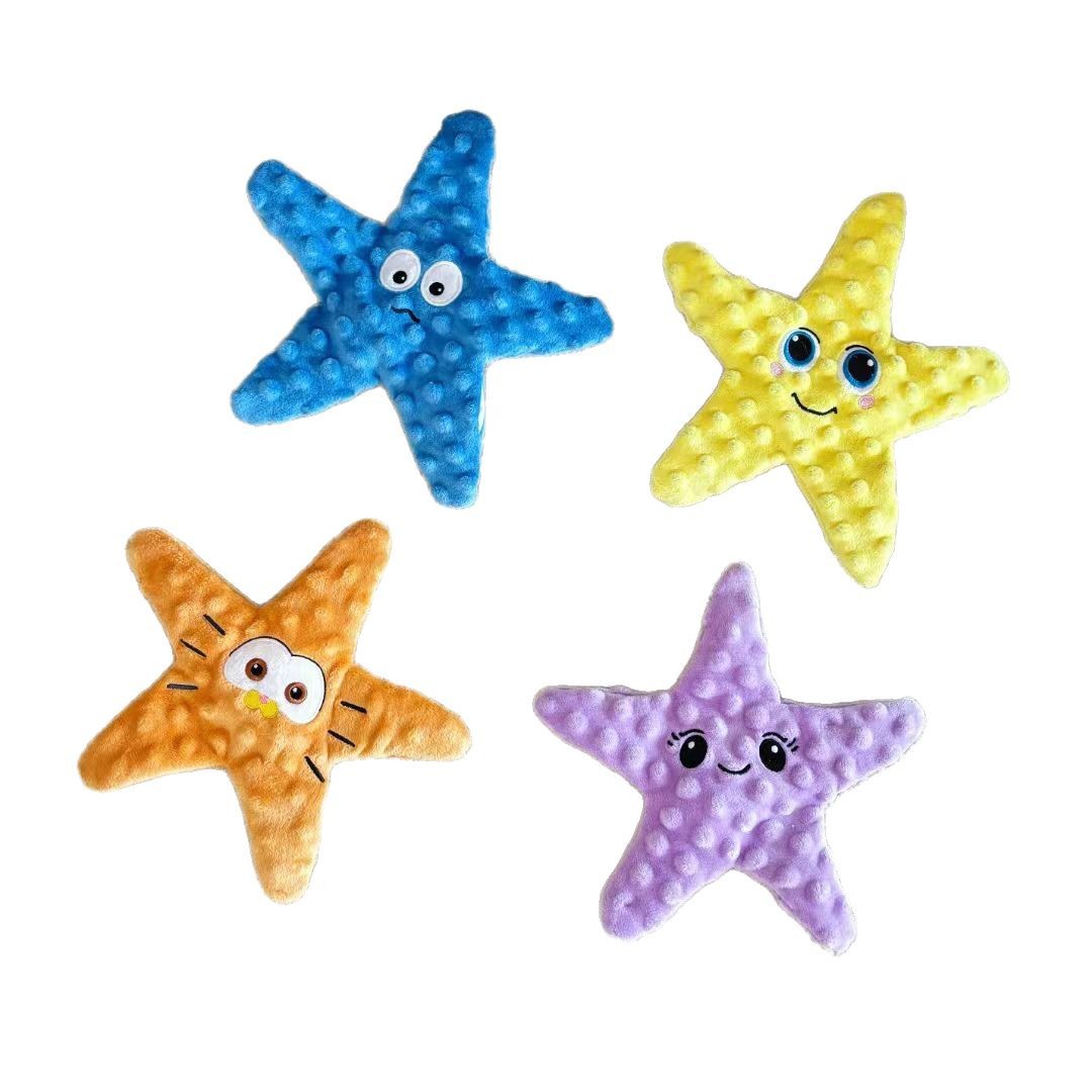 Unfilled dog toy - squeaky - small to medium dogs - 4 pcs - Image 1