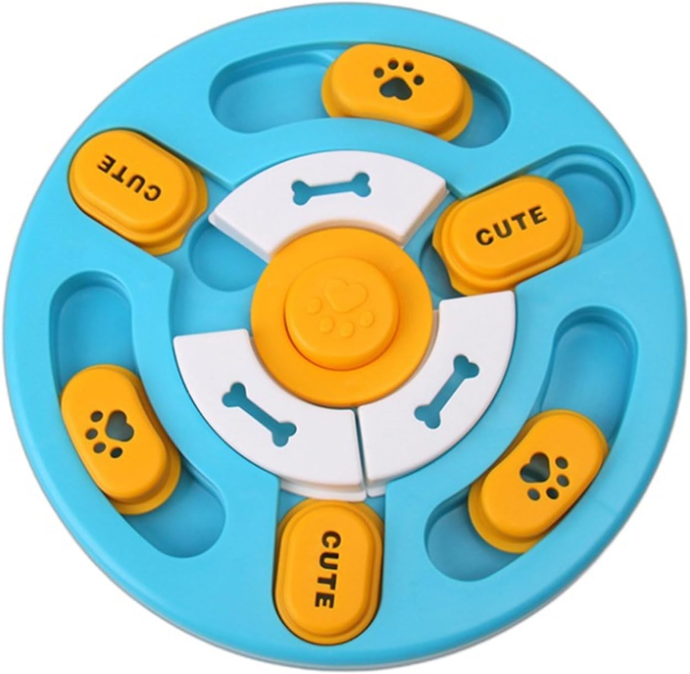 Dog Toys - Educational Toys - Treat Dispenser - Blue - 1pc - Image 1
