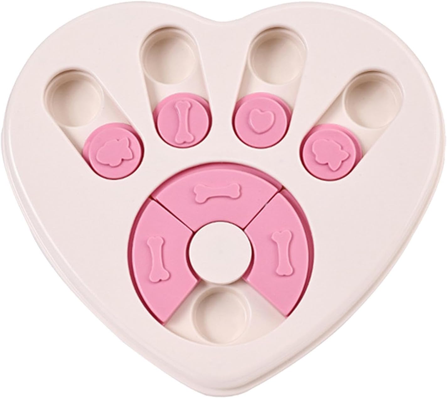 Dog Bowl - Slow Food Bowl - Educational Game - Interactive Toy - 1pc - Image 1