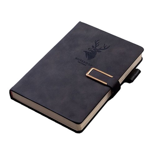 Notebook - 3D Magnetic Closure - Thick Paper - Black Deer - 1 Pack - Image 1