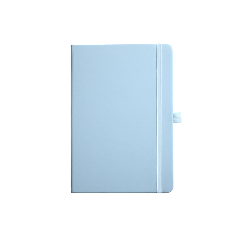 Notebook - Hardcover - Thick paper - Light blue - 1 pack - Image 1