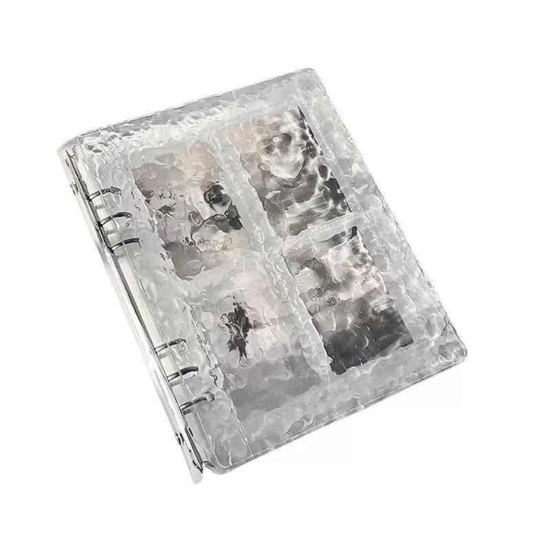 Photo Album - Contains 40 Transparent Pages - Ribbed Acrylic - 1 Pack - Image 1