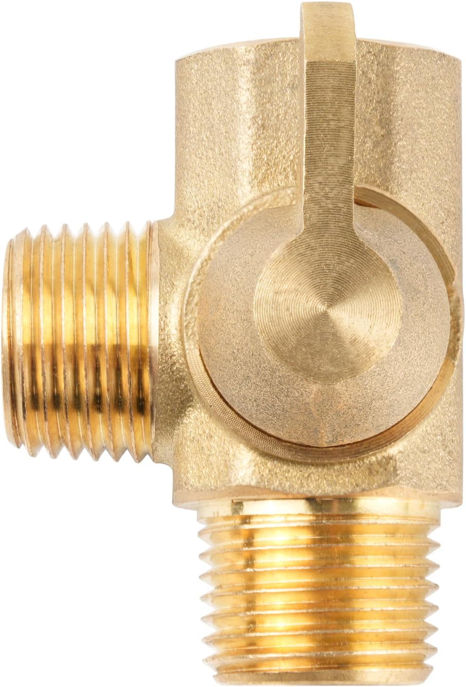 Brass 3-way bypass valve for boiler kits, 1/2