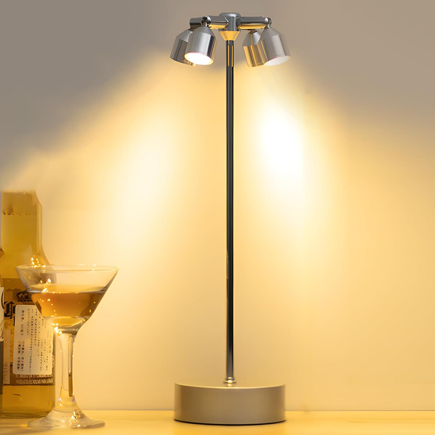 Made of high quality material and safe to use.This lamp is designed for both residential and commercial lighting projects.The metal ground spike keeps the spotlight stable and lasts longer than a plastic spike.Suitable for display cases, jewelry counters, - Image 1