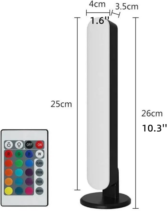RGB light strip, smart LED light strip suitable for room size, three control modes, dynamic music synchronization mode, USB interface - Image 1