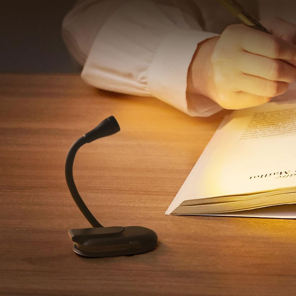 Book Lamp Night Light Indoor Lighting Black 1.8 * 3 * 0.7 inch - Image 1