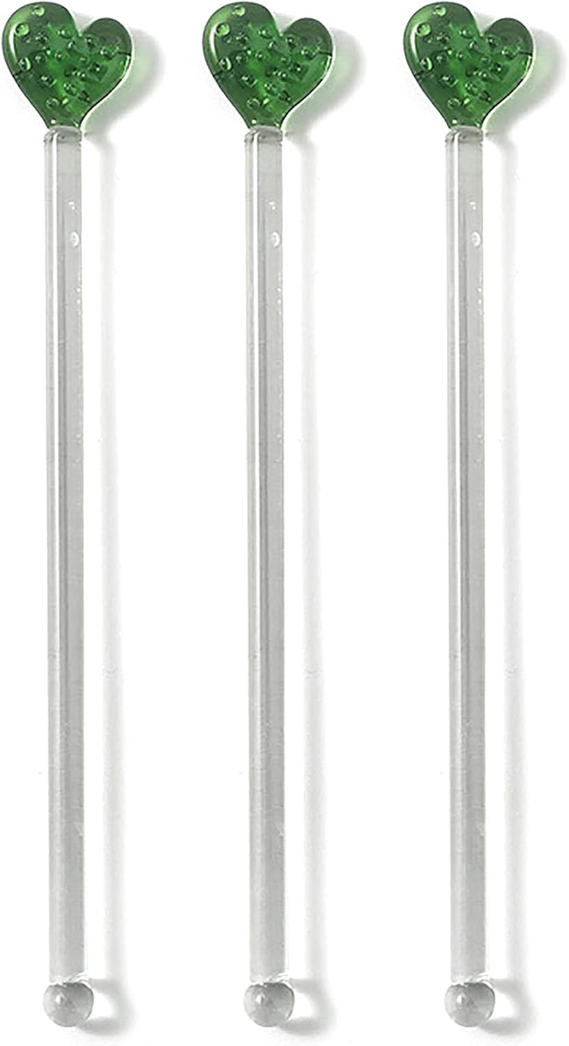 3 PCS Swizzle Sticks Eco-Friendly Cocktail Accessories Drink Stirrers Drink Stirrers Cocktail Mixing Spoons - Image 1
