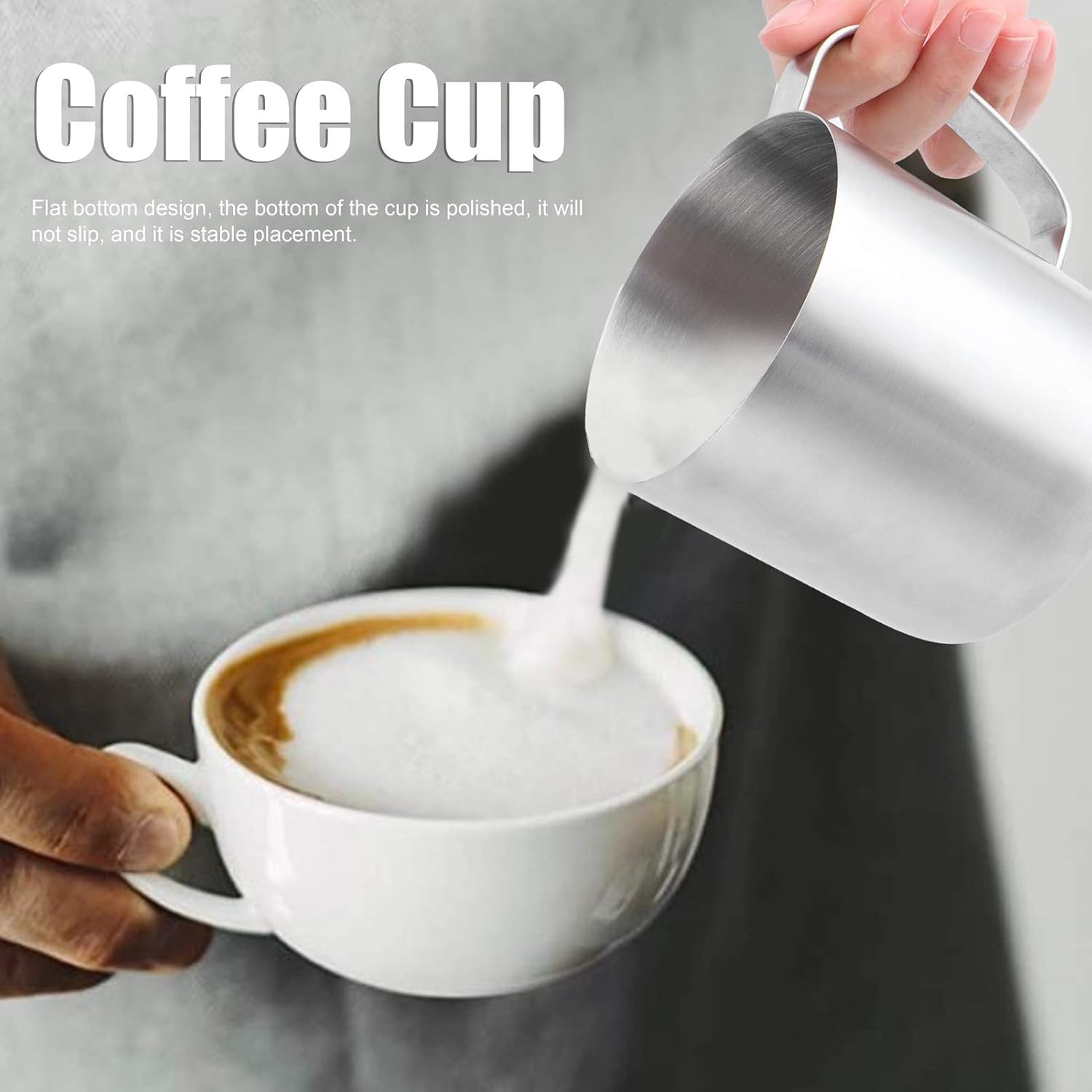 Sanding Beer Mug Stainless Steel Outdoor Water Cup Coffee Cup Home Kitchen Supplies - Image 5