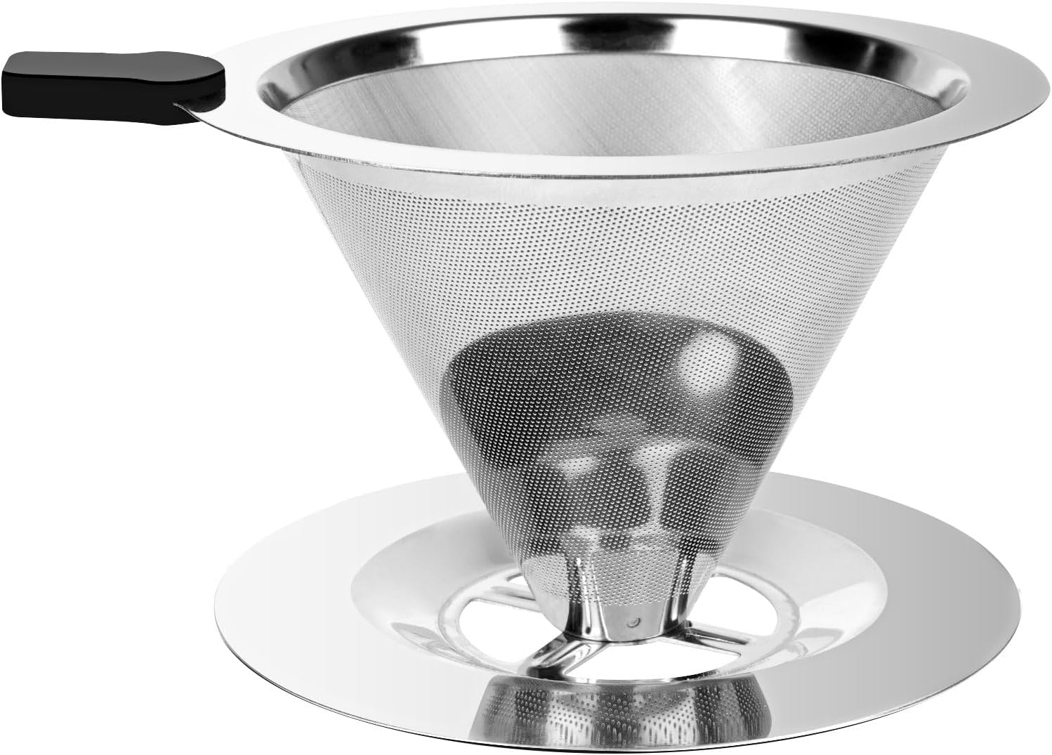 Coffee Filter - Reusable Stainless Steel Filter - Paper-Free - For Manual Coffee - Image 1