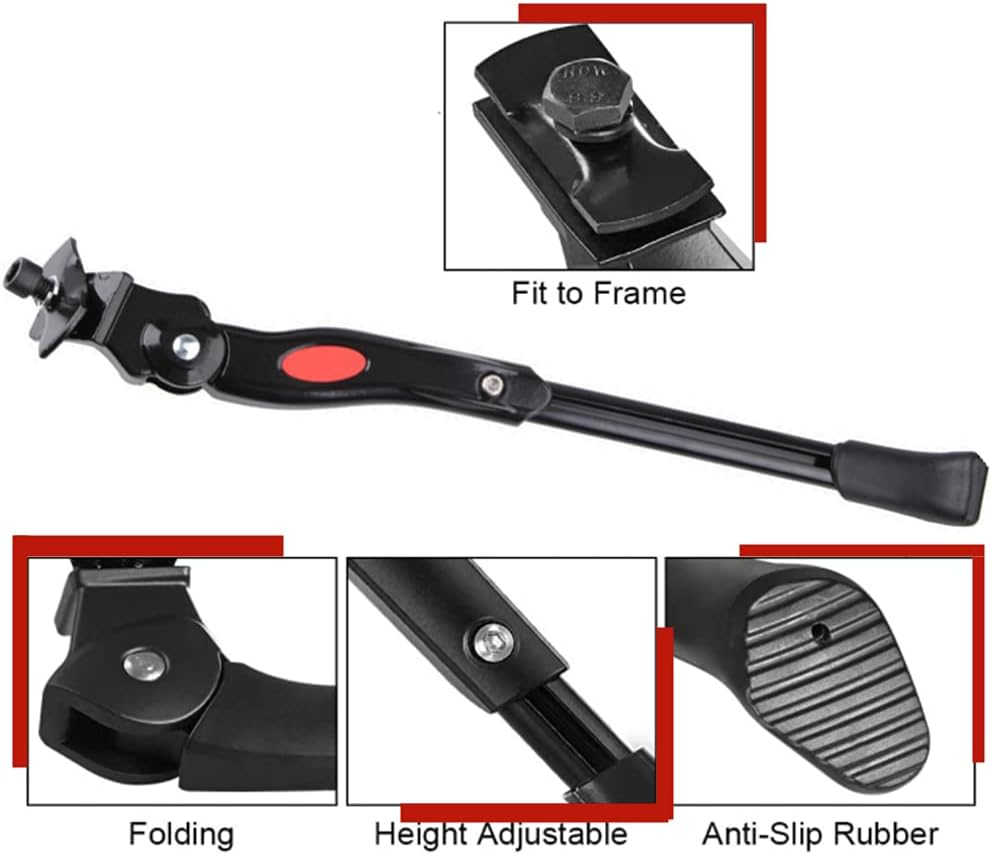 Bicycle stand - Adjustable bicycle stand - Aluminum bicycle stand - Suitable for mountain bikes, racing bikes and folding bikes with wheel sizes of 22