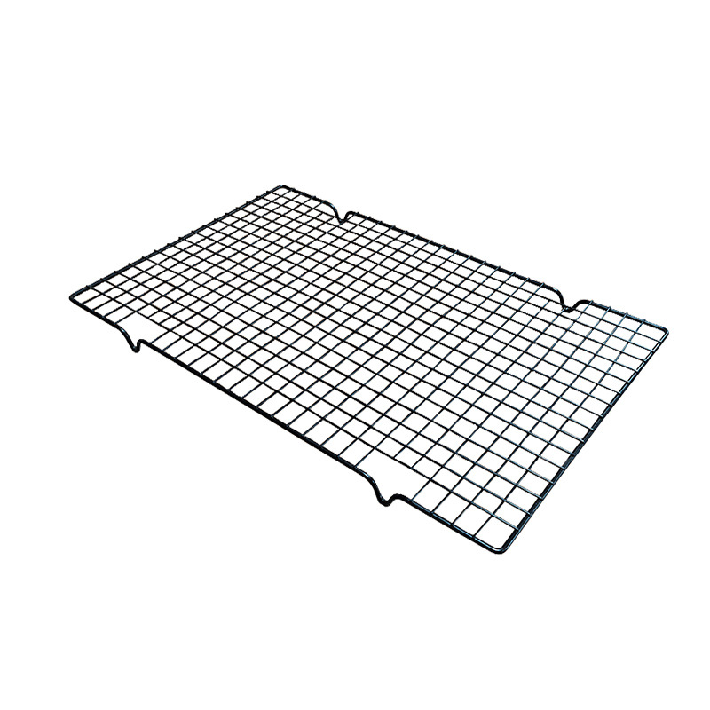 Baking Cooling Rack - Stainless Steel Cake Rack - Cookie Drying Rack - For cooking, baking, grilling and drying cakes, cookies and meat - Suitable for baking trays and ovens - 40*25.5*2cm - Image 1