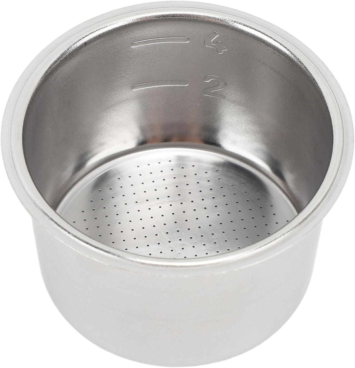 Coffee filter basket - Suitable for semi-automatic coffee machine Filter holder - Durable and high filter precision - 304 stainless steel - 10 pieces - Image 1