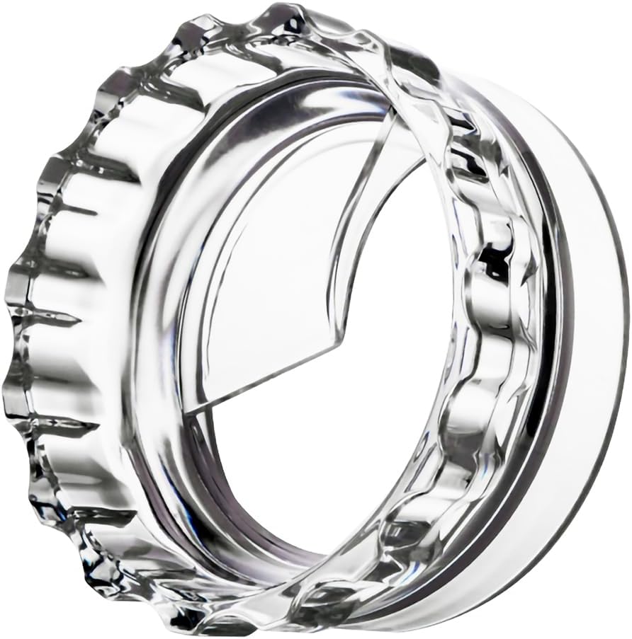 Moka Pot Dosing Ring and Coffee Dispenser - 2-in-1 Dosing Ring - Fast Dosing and Compaction (Large Size 8.4*8.4*3.9cm) - Image 1
