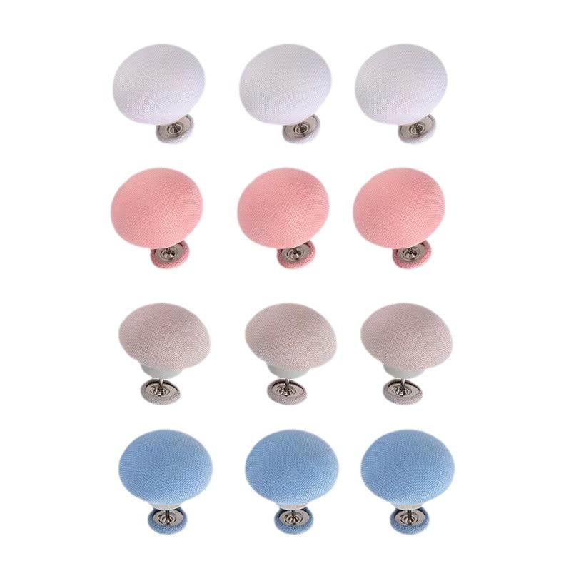 Duvet Clips - Duvet Clips - New Mushroom Duvet Fasteners - Needleless Sheets - Duvet Fastening Tool - 12 Pieces - Image 1