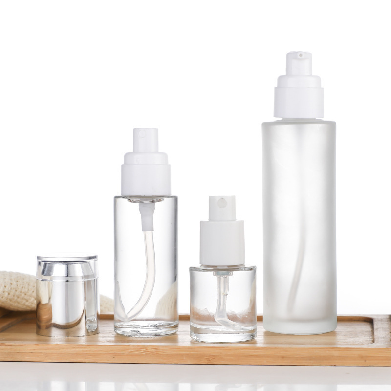 Spray bottle - Glass lotion bottle - 4 pieces - Image 1