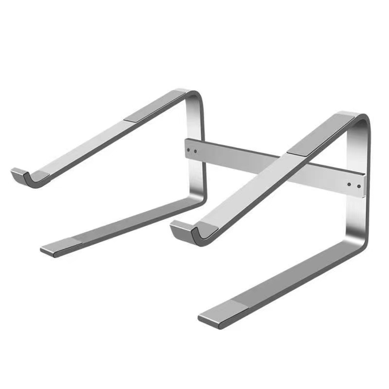 Laptop Stand - Riser - Ergonomic Desktop Computer Stand Made of Aluminum Alloy - with Anti-slip Pads and Ventilation Design - Suitable for 10-17.3 Inch Laptops - Image 1
