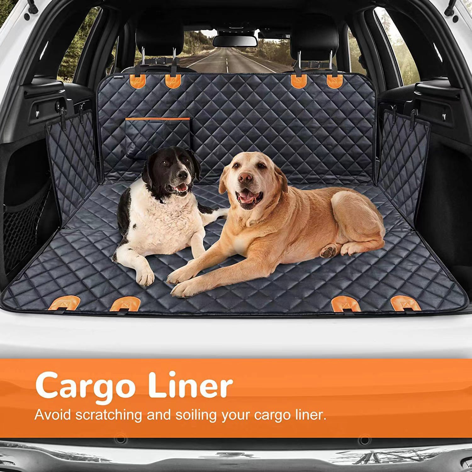 Dog Blanket Car Back Seat - Dog Car Seat Cover - Suitable for Waterproof, Scratch-Resistant and Non-Slip Pet Protective Mats - Car Accessories - Image 3