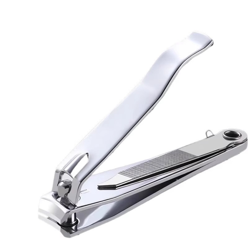 Stainless Steel Nail Clipper - Scientifically Designed Nail Clipper - Easy to Hold and Use - Comfortable and Clean Clipping - Suitable for Children and Adults - (7.4cm) - Image 1