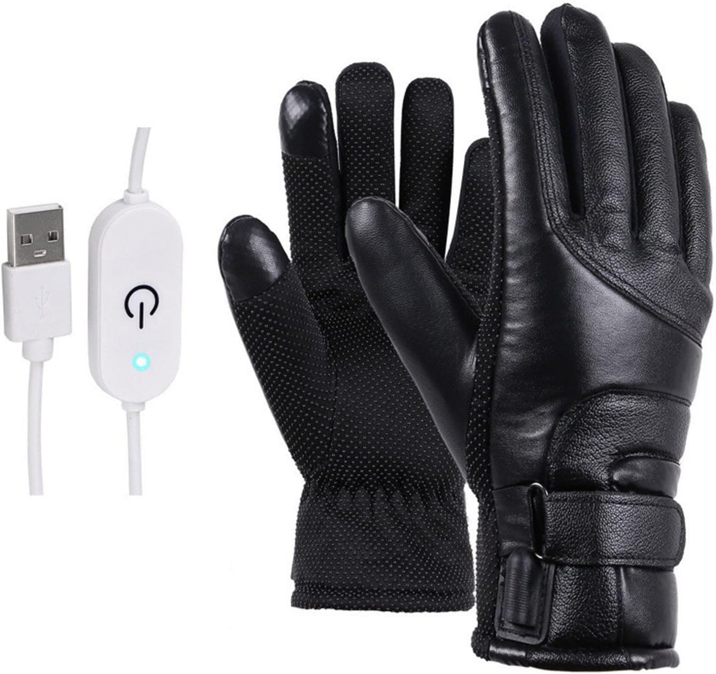 Electric Heated Gloves - USB Rechargeable, Waterproof & Breathable with Adjustable Fit for Skiing, Cycling, Hiking & Outdoor Adventures – Ideal for Cold Weather Conditions - Image 1