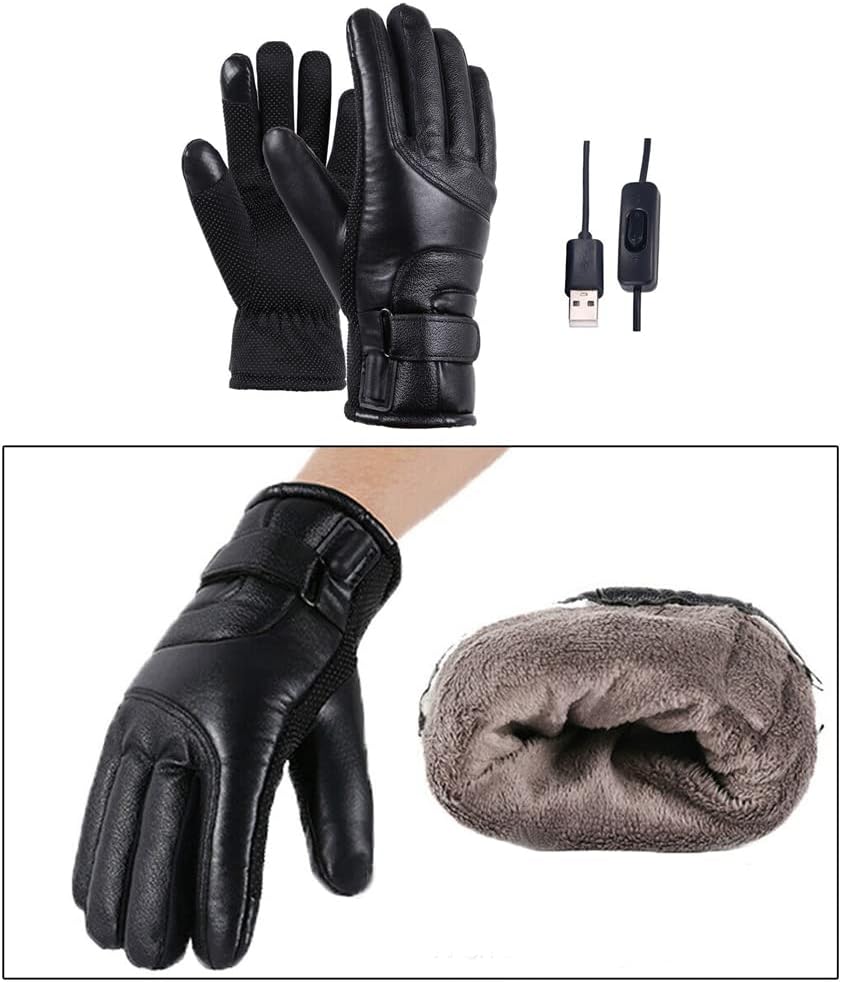 Electric Heated Gloves - USB Rechargeable, Waterproof & Breathable with Adjustable Fit for Skiing, Cycling, Hiking & Outdoor Adventures – Ideal for Cold Weather Conditions - Image 4