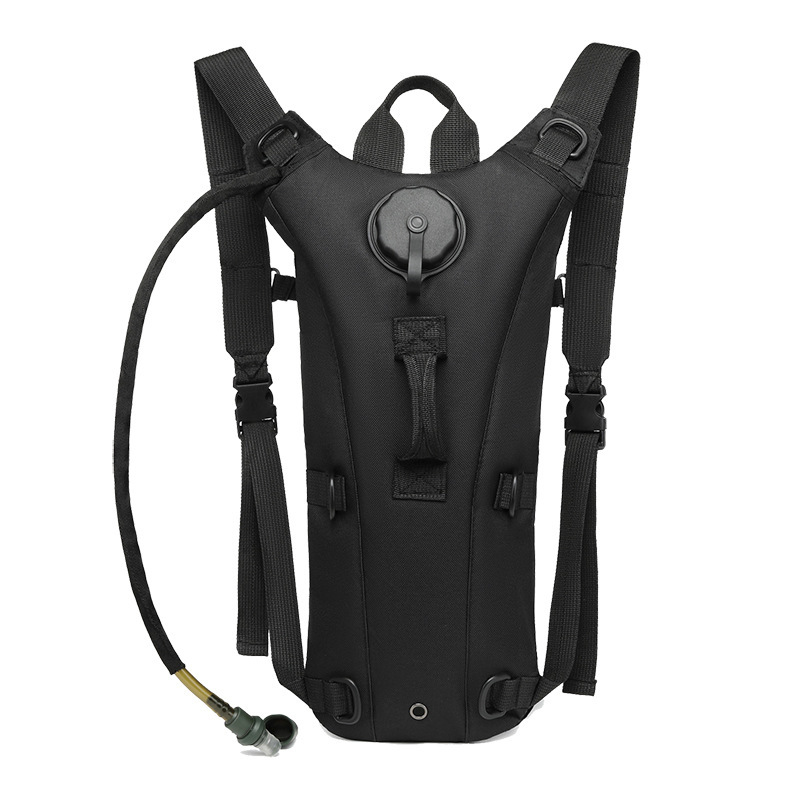 Water Bag–Water Storage–Hydration Backpack–Camping & Hiking–Portable Water Bag Made of Food-Grade Material–3L–Black - Image 1