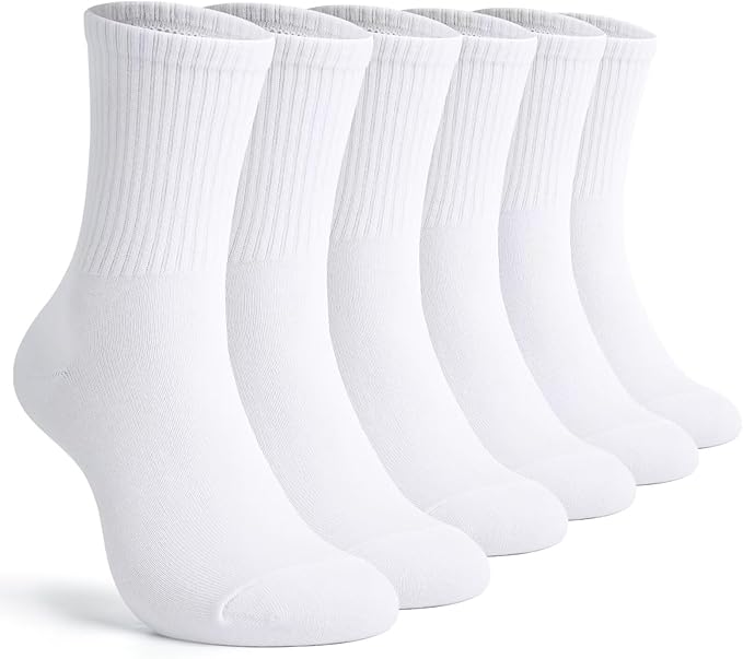 Sports Socks - 3 Pairs Set for Men and Women - Cotton Sports Socks - Suitable for Tennis and Running - Daily Use - Image 1