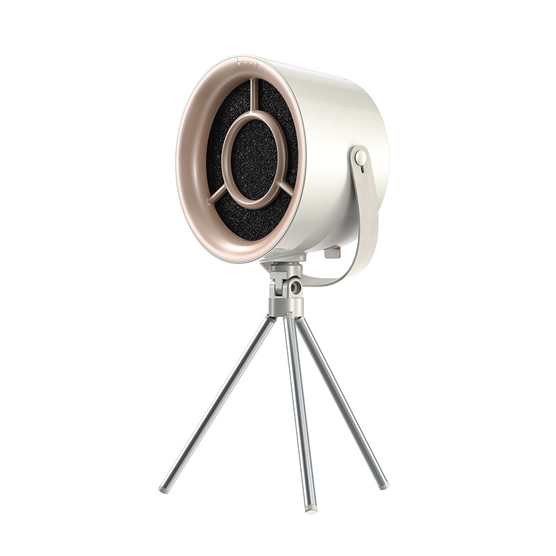 Portable Mini Range Hood - Includes 2 Filters - For Gourmet, Hotpot & BBQ - USB Rechargeable - Desktop Range Hood - White - Image 1