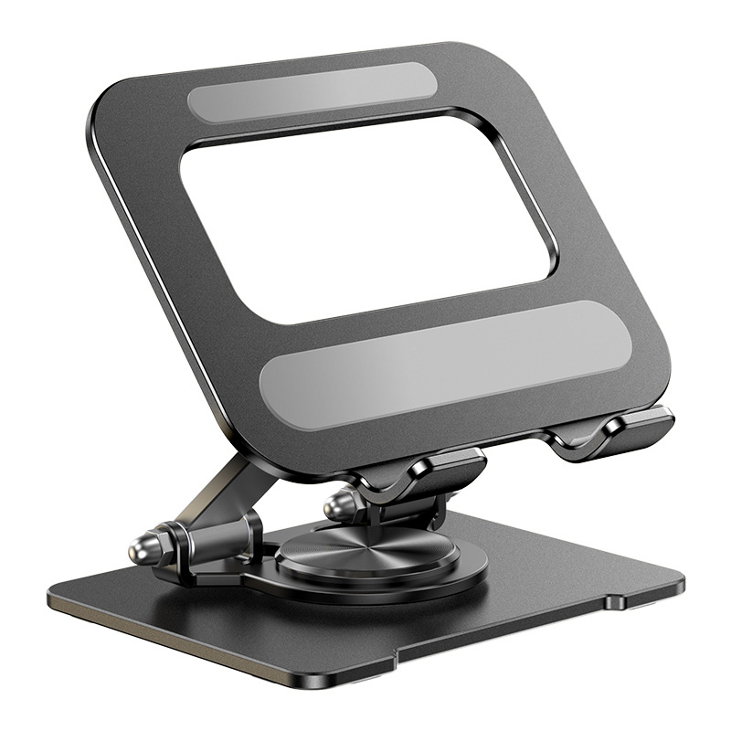 Aluminum Tablet Stand - Adjustable & Foldable - For iPad & Phone - Ideal for Drawing, Writing & Gaming - Image 1