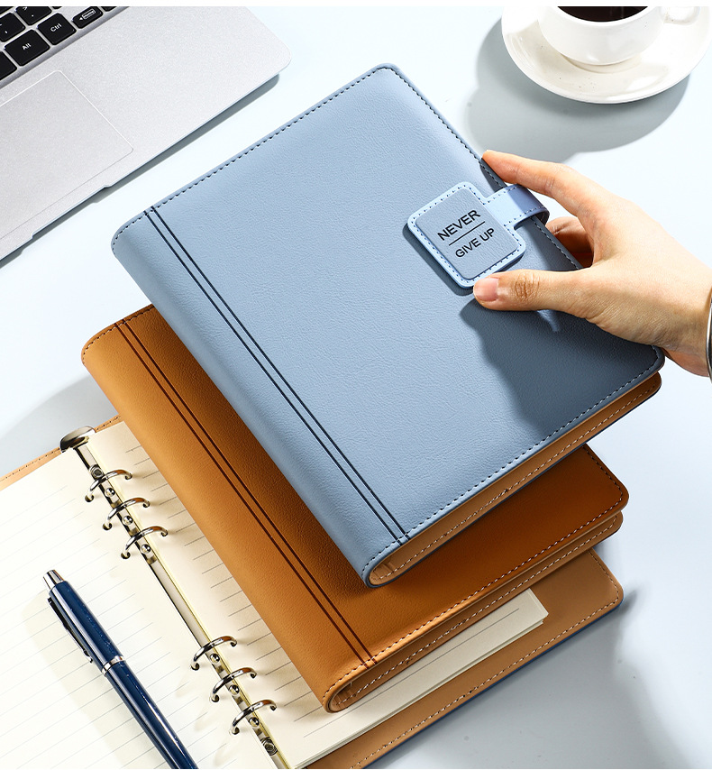 2026 Agenda - A5 Notebook - Ring Binder - Refillable & Reusable - Organizer - [Brown] - Image 5
