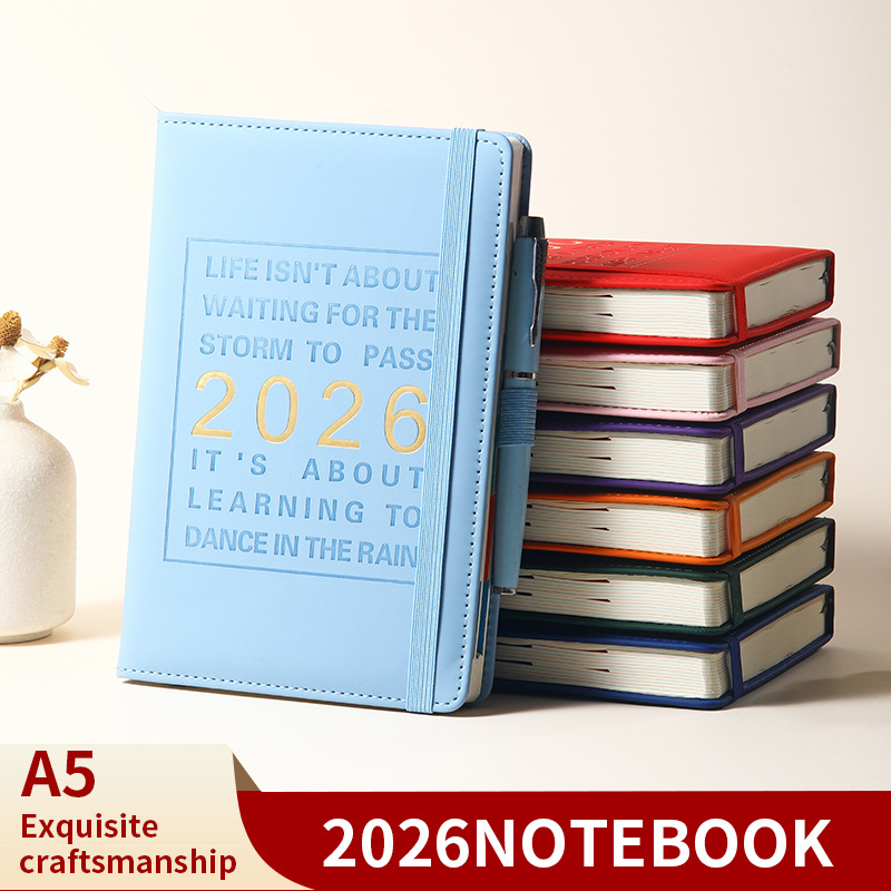 Agenda 2026 - Daily Agenda & Planner - A5 Format - 365 Day Overview - Hardcover - [Dark Green] - Image 2